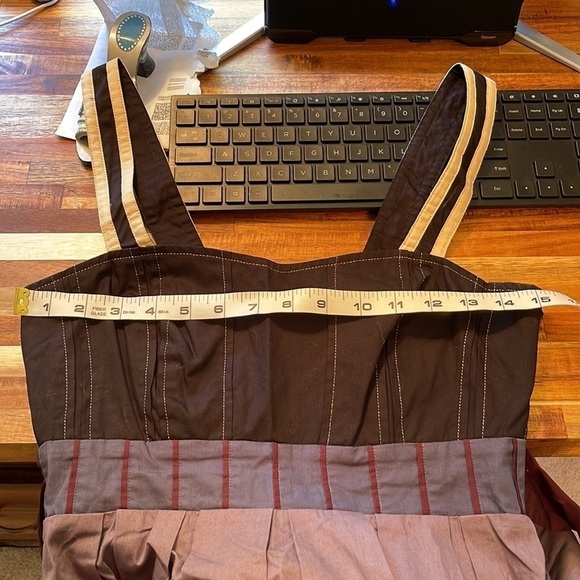 Silence+noise Urban Outfitters Fit/FlareColor Block Dress. Size Medium.P… - Picture 6 of 9